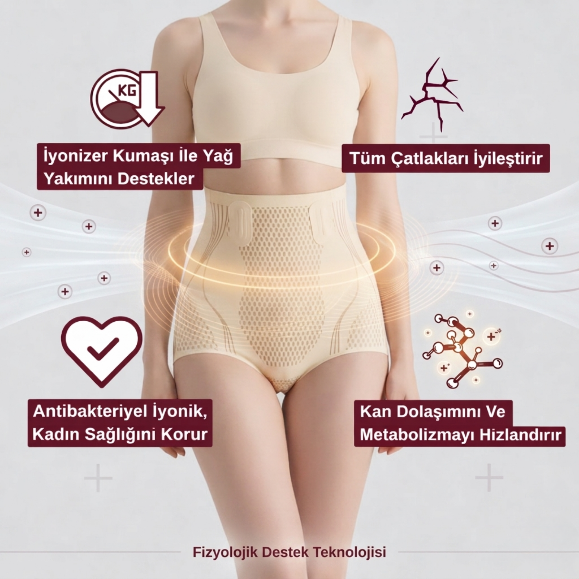Veliora - Yağ Yakıcı Sıkılaştırıcı Korse