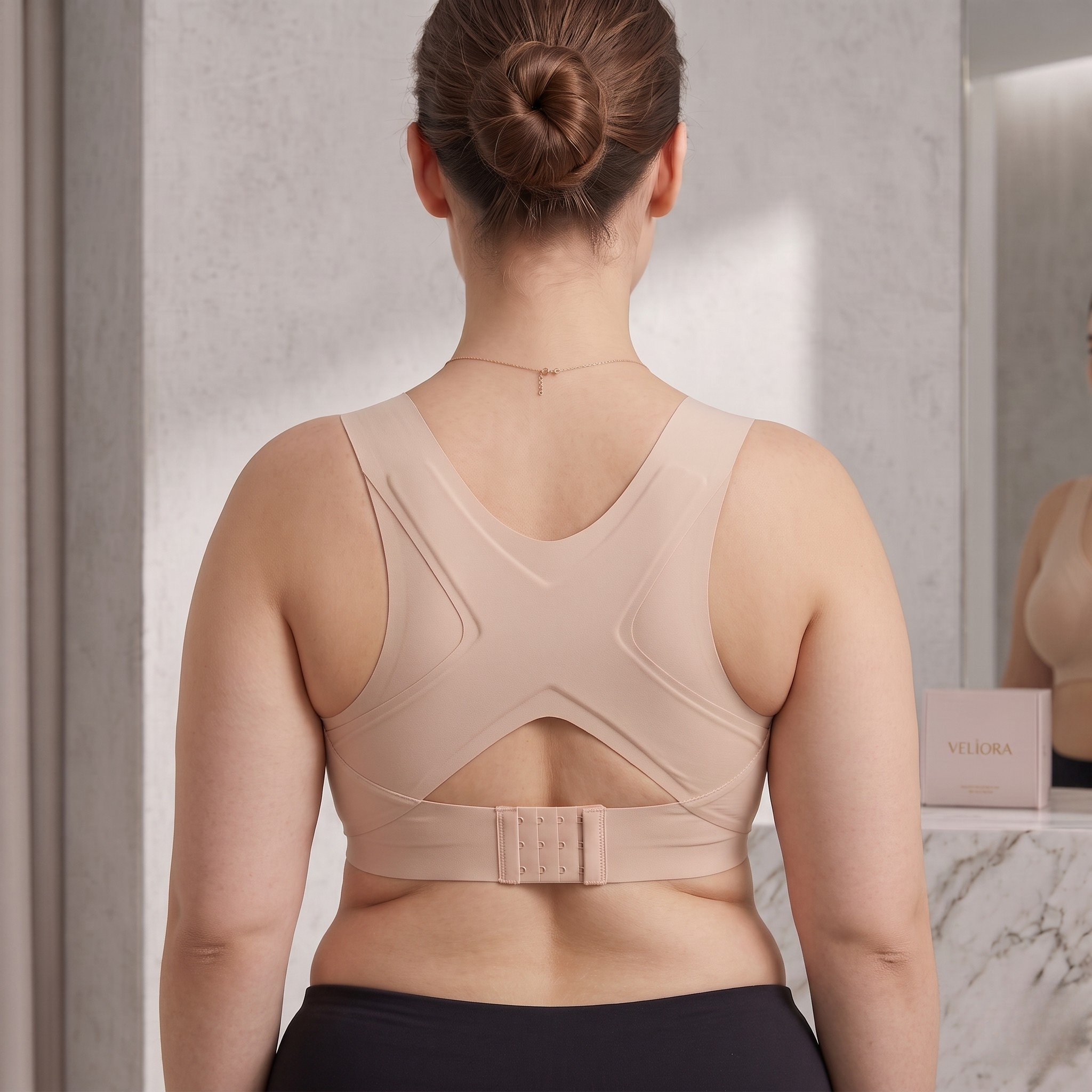 Veliora - Sırt Dikleştirici Push-Up Sütyen