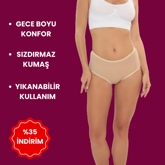 VelioraTR - Sızdırmaz Regl Külodu, Süper Emici!