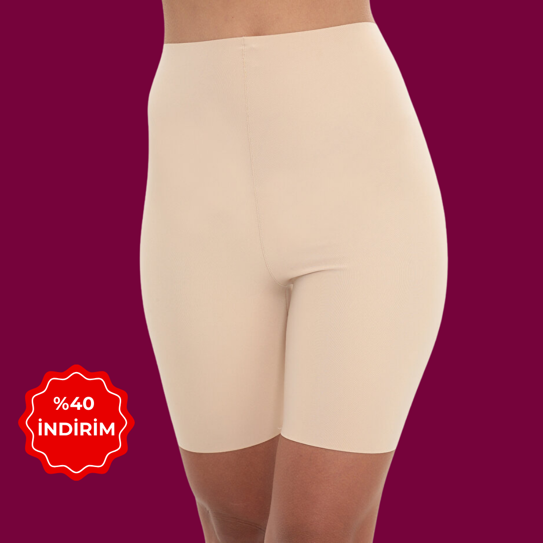 VelioraTR - Toparlayıcı PushUp Destekli Dikişsiz Şort Tayt