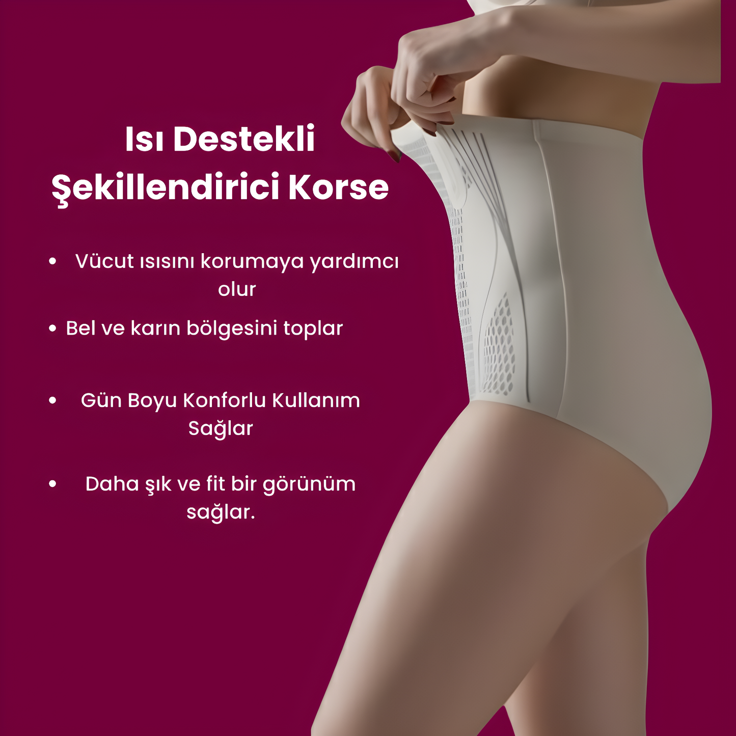 VelioraTR - Yağ Yakıcı Sıkılaştırıcı Korse