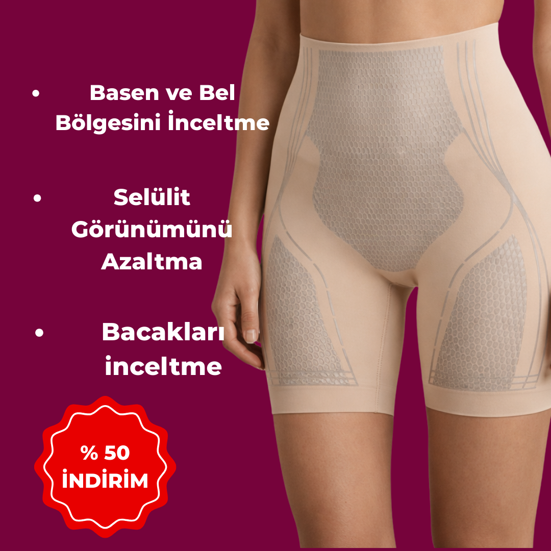 VelioraTR - Yağ Yakıcı Basen Giderici Korse Şort