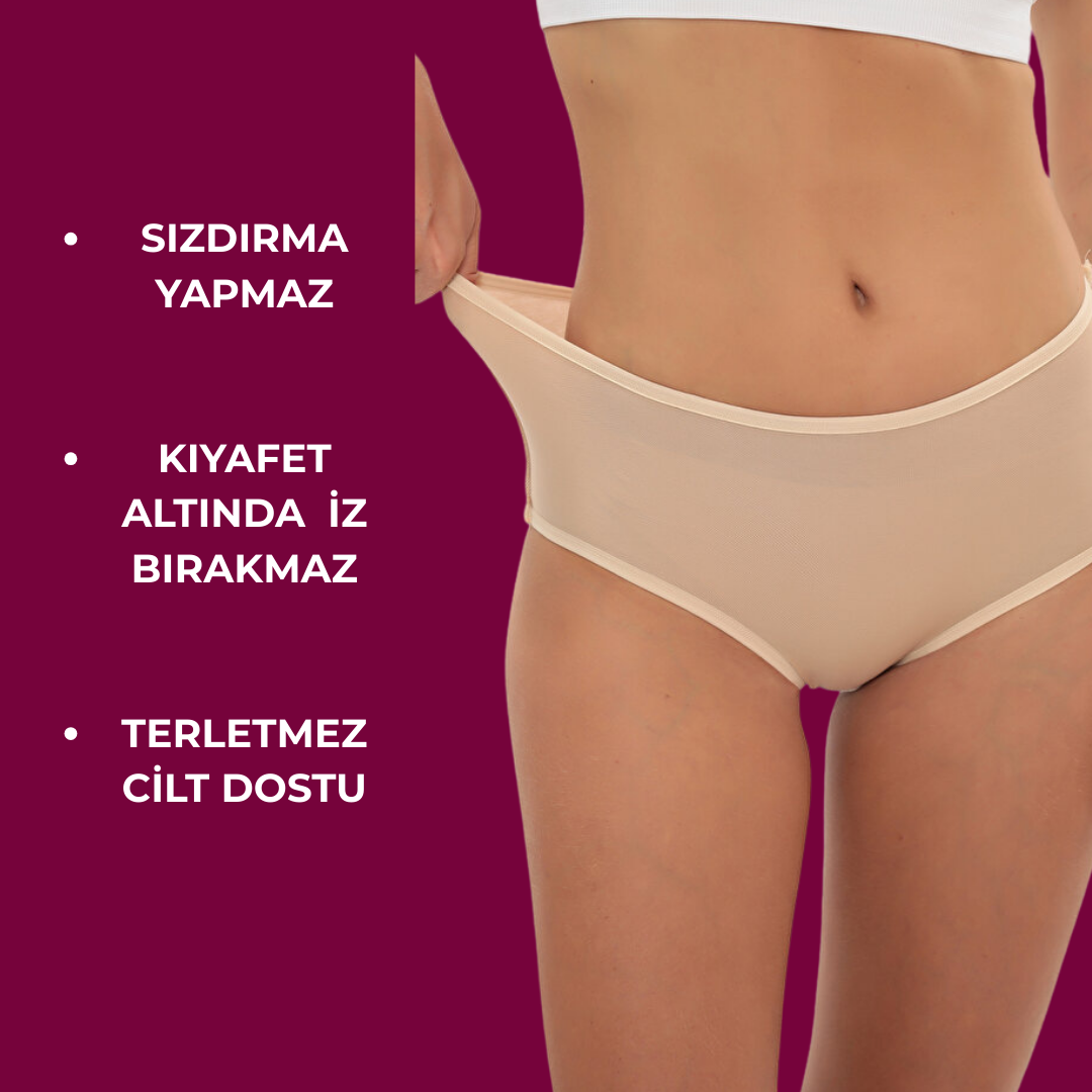 VelioraTR - Sızdırmaz Regl Külodu, Süper Emici!